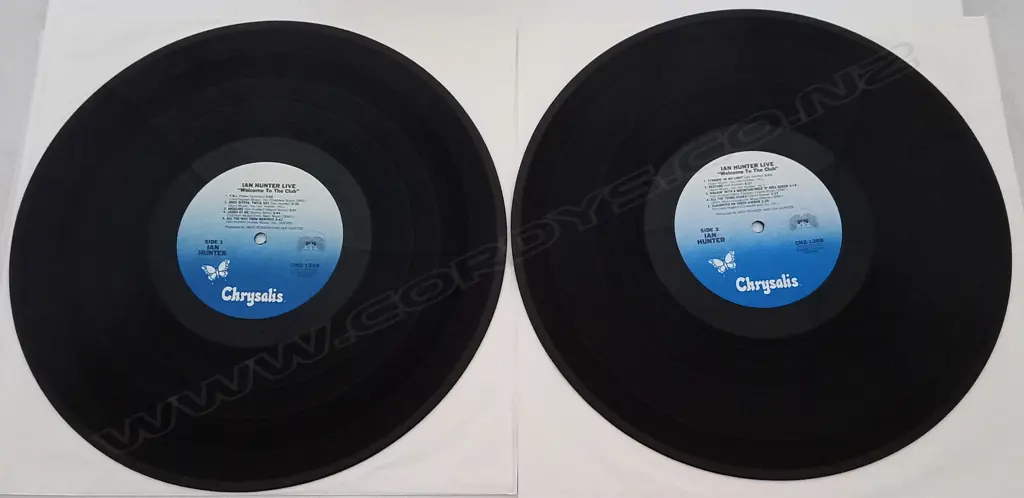 Ian Hunter, Welcome To The Club - Live (Double album) Image 1++